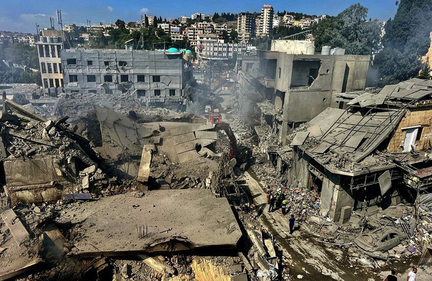 الجيش الإسرائيلي قصف بلدة كفر حمام جنوبي لبنان بقنابل فوسفورية