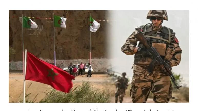 دورية للجيش المغربي تقف على مفاجأة في حوزة مهاجر سوداني على الحدود الجزائرية