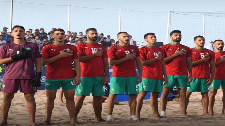 المنتخب المغربي لكرة القدم الشاطئية يتوج بلقب كأس الدار البيضاء الدولية بعد فوز مثير على فرنسا 5-4