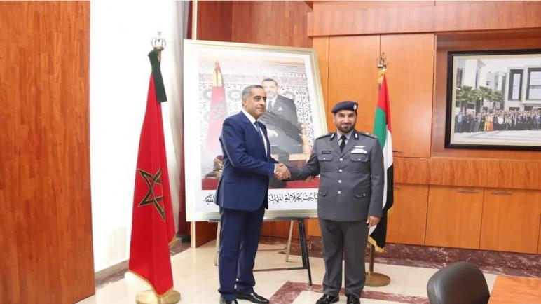 السيد حموشي يبحث مع القائد العام لشرطة أبوظبي آليات الارتقاء بالتعاون الأمني