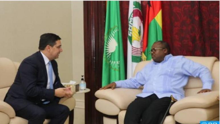 رئيس غينيا بيساو يستقبل السيد ناصر بوريطة مبعوثا من جلالة الملك