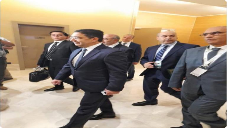 السيد ناصر بوريطة يصل الجزائر لحضور اجتماع تحضيري قبل القمة العربية