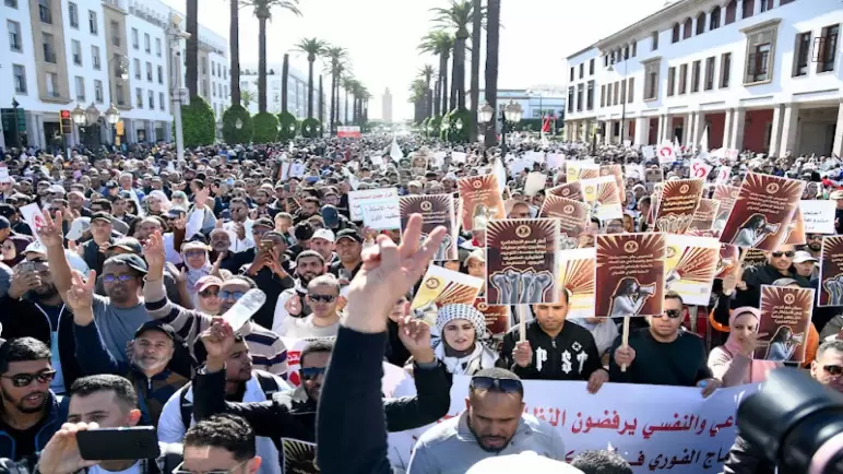 أساتذة المغرب يواصلون نضالهم من أجل إصلاح النظام التعليمي وضمان حقوقهم وكرامتهم