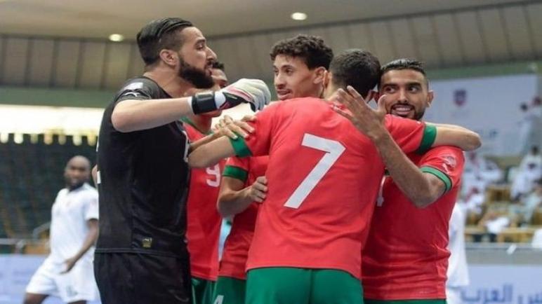 منتخب كرة الصالات الوطني يبدأ مشواره في بطولة كأس الأمم الإفريقية بفوز مقنع على منتخب أنغولا